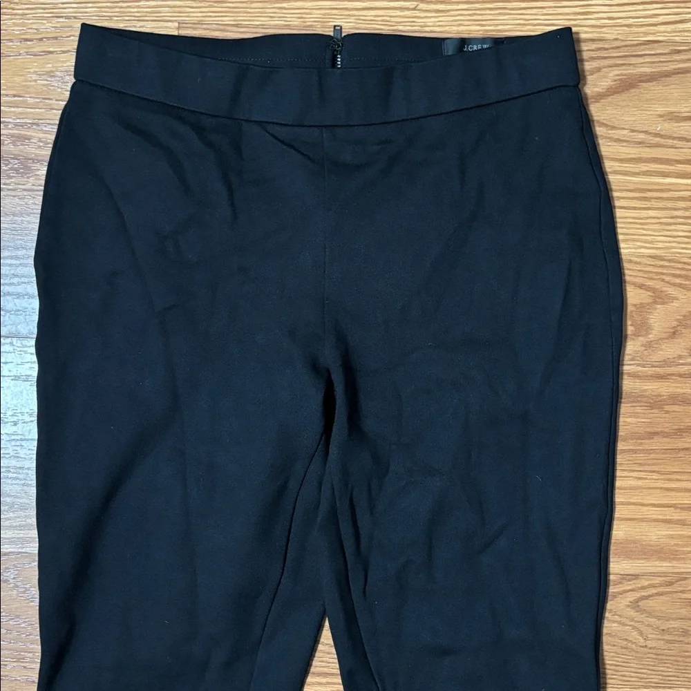 J Crew Pixie Black Skinny Pants Medium Tall